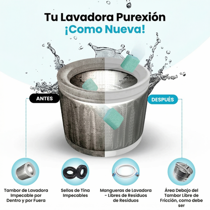 Limpiador profesional de Lavadoras | Purexión
